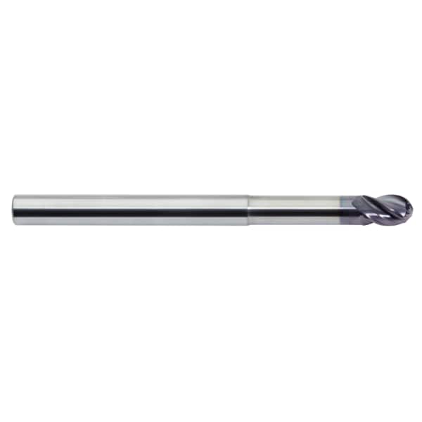 Tuffcut Xr 4 Flute Ball Nose End Mill Necked Variable Helix, 16.0Mm